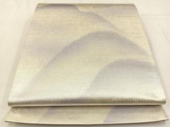 A◇着物くつろぎ 夏物 霞模様 金銀糸 引箔 六通 正絹 薄物 絽 紗 京