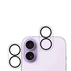 KPNS対応iPhone17用カメラ保護フィルム【2枚セット】日本素材製強化ガラスレンズカバー保護フィルム
