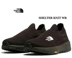 ザ ノースフェイス シェルター ニット ウォーターレペレント THE NORTH FACE SHELTER KNIT WR TNF BLACK/TNF BLACK nf52363-kk スリッポン VIBRAM 撥水