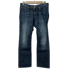 Burberry Black Label(バーバリーブラックレーベル) ジーンズ サイズ76 メンズ - ブルー フルレングス/ダメージ加工