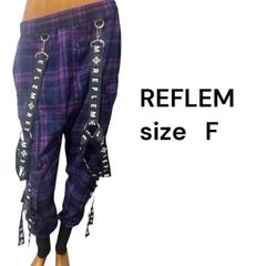 最終値下げ」REFLEM ブラック カーゴパンツ - メルカリ