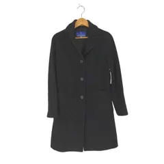 バーバリーブルーレーベル BURBERRY BLUE LABEL メルトンウール ナイロン チェスターコート レディース EUR：38 