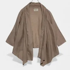 フレームワーク　カーディガン　ベージュ　リネン　麻 100%　長袖 シャツ