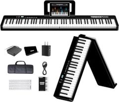 ピアノスタンドセット】ニコマクNikoMaku電子ピアノ88鍵盤SWAN-S日本語