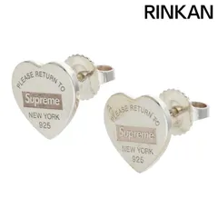2025年最新】tiffany supreme ピアスの人気アイテム - メルカリ