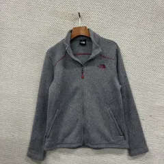 THE NORTH FACE アウトドア 弱起毛 刺繍 フリース ジップアップ 90 A03538