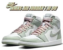 ナイキ ウィメンズ エアジョーダン 1 ハイ NIKE WMNS AIR JORDAN 1 HI OG seafoam/white-heling orange cd0461-002 シーフォーム グリーン ヒーリング オレンジ