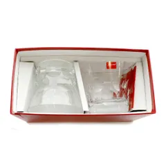バカラ Baccarat ベルーガ ロックグラス タンブラー ペア 2個セット 食器 ガラス ロゴ 刻印 透明 クリア /MP ■GY11