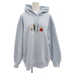 ジーユー GU タグ付き 24SS スウェットプルパーカ Frieren: Beyond Journey’s End 葬送のフリーレン コラボ L 裏起毛 水色 ライトブルー 241-355967 /GV