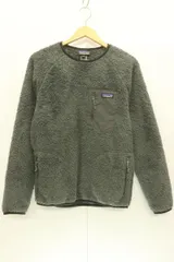 【中古】 patagonia メンズフリーストップス  Los Gatos Crew patagonia グレー 灰 ロゴ 25895FA19
