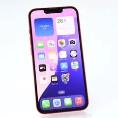 【動作可】SIMフリーiPhone13 128GB レッド
