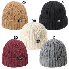 ザ・ノース・フェイス THE NORTH FACE  ケーブルビーニー アウトドア ニットキャップ ビーニー  25AW NN42334、(K)ブラック