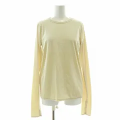 ジャーナルスタンダード JOURNAL STANDARD 23AW ベロアロンT Tシャツ カットソー 長袖 ストレッチ クルーネック 無地 F ベージュ 23070400102040 /BB