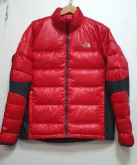 THE NORTH FACE ザノースフェイス 800 レッド ダウン ジャケット L