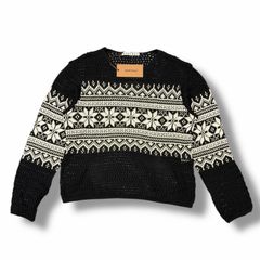 新品 定価36300円 RUDE GALLERY DIA KNIT CARDIGAN アーガイル ウール