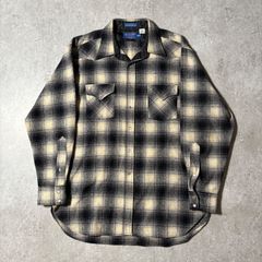 PENDLETON “JAY ADAMS着用“ウール チェック シャツ ブラウン - メルカリ