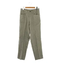 コムサデモードメン COMME CA DU MODE MEN テーパードパンツ スラックス 千鳥格子 1 白 ホワイト 黒 ブラック /AT ■OS ■GY48のサムネイル