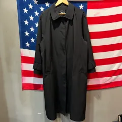 ザラ ブラック トレンチ ロングコート