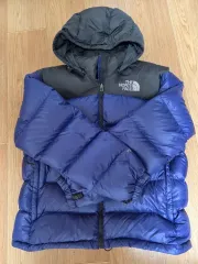 THE NORTH FACE ザノースフェイス 700 ヌプシ Nuptse(ヌプシ) ダウン ダウンジャケット ブルー/ブラック