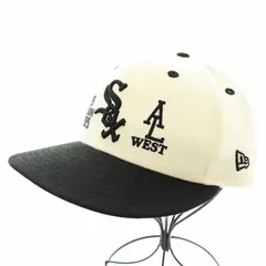 ニューエラ NEW ERA 59FIFTY 93 Division Champs シカゴ ホワイトソックス クロームホワイト グレーアンダーバイザー キャップ 野球帽 帽子 ロゴ刺繍 57.7cm アイボリー 黒 ブラック /KU
