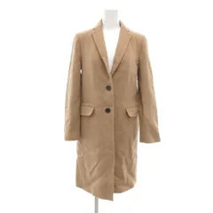 トゥモローランドコレクション TOMORROWLAND collection 美品 チェスターコート ミドル ハーフ カシミヤ混 36 ベージュ /NL