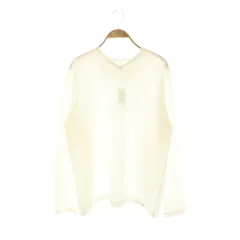 マッキントッシュフィロソフィー MACKINTOSH PHILOSOPHY ストレッチミラノリブ VネックロンT Tシャツ カットソー 長袖 40 白 /NR ■OSのサムネイル