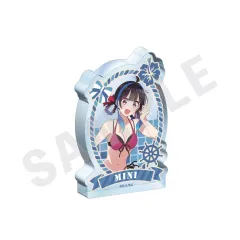 【新品】アクリルスタンド・アクリルパネル 八重森みに ミニアクリルブロック リデザイン 「彼女、お借りします」