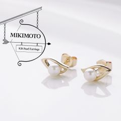 片耳のみ】MIKIMOTO ミキモト K18刻印 ベビーパール - メルカリ