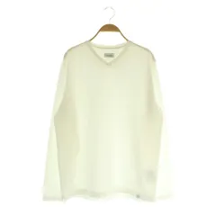 マッキントッシュフィロソフィー MACKINTOSH PHILOSOPHY ストレッチミラノリブ VネックロンＴ Tシャツ 長袖 40 ホワイト /MY ■OSのサムネイル