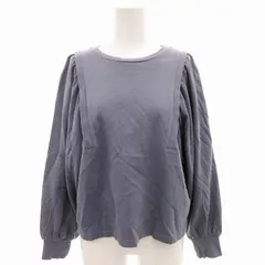 ナチュラルビューティーベーシック NATURAL BEAUTY BASIC トレーナー スウェット 長袖 M 紺 ネイビー /FF ■MET1のサムネイル