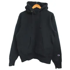 チャンピオン CHAMPION 復刻 赤単タグ リバースウィーブ スウェットパーカ― フーディ USA製 裏起毛 L 紺 ネイビー C5-U101