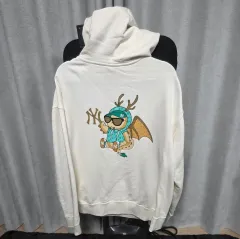 MLB Dragon Diffusion ドラゴンディフュージョン フーディー Tシャツ クリーム XL