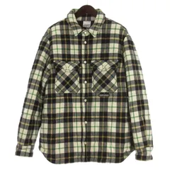 マルセロバーロン マルセロブロン MARCELO BURLON COUNTY OF MILAN チェック 中綿ジャケット CMEA160F21FAB001 オフホワイト Lのサムネイル