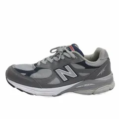 ニューバランス NEW BALANCE M990GJ3 スニーカー USA製 グレー 28.5cm