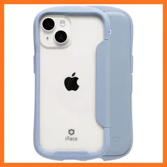 【新品】 iFace Reflection iPhone 15/14/13 ケース 手帳型 クリアケース (ペールブルー)【 アイフェイス スマホケース 耐衝撃 iphone15 iphone14 iphone13 手帳 ダイアリーケース カード収納 ポリ 0