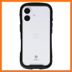 【新品】 【限定】iFace Reflection iPhone 17 ケース クリア 強化ガラス (ブラック)【エコPKG】【 iphone17 ケース アイフォン17 カバー スマホケース 透明 耐衝撃 ストラップホール付き クリアケース 】 0