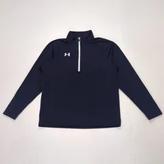 ハーフジップ長袖シャツ MTR9324 ネイビー M