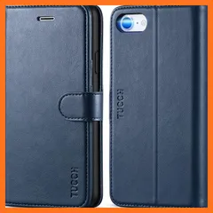 【新品】 TUCCH iPhone SE 対応 ケース 第3世代 アイフォンse3 手帳型 あいほんSE2カバー カード収納 マグネット スタンド機能 耐衝撃 耐摩擦 PU合皮 アイフォン7手帳型カバー iPhone7/8/SE2/SE3 4.7インチ対応 1