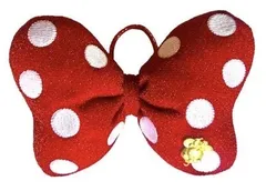 【パーク限定】 ミニー リボン ヘアゴム 大 ドット 水玉