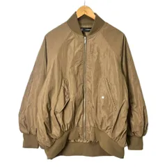 ジーユー GU × UNDERCOVER アンダーカバー MA-1 フライトジャケット ブルゾン XL 茶 ブラウン メンズ