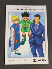 aca528 HUNTER×HUNTER カードダスマスターズ 初版 PARTY ゴン クラピカ
