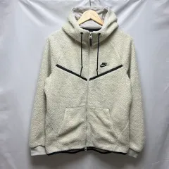 正規品/L NIKE シェルパ ウィンドランナー 白 ボア フリース ジャケット
