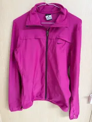 ナイキ ピンク色ドライフィット レディース ジップアップ