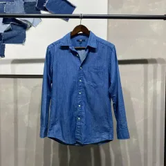 UNIQLO(ユニクロ) カジュアル ベーシック ポケット デニムシャツ(シャツ)