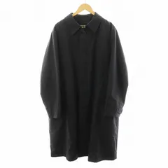 バーバリー ロンドン BURBERRY LONDON ノバチェック ステンカラーコート ロング丈 ライナー付き アウター LL 黒 ブラック BJB71-780-09 /AN46 ■GY18 ■MT