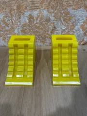 大型トラック対応歯止め/タイヤストッパー/輪止め/ハイプラ/大型トラック/保安部品/未使用品