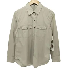 ニジュウサンク 23区 綿ポリ L/S ワークシャツ ブラウス レディース JPN：38 