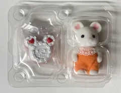 エポック社 シルバニアファミリー 赤ちゃんコレクション 赤ちゃんスイーツシリーズ マシュマロネズミの赤ちゃんとマロネズミケーキ・ケーキプレート