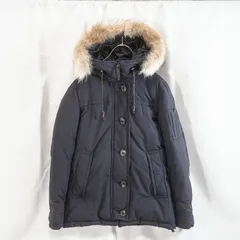 MACKINTOSH PHILOSOPHY マッキントッシュ フード付き ダウンジャケット コヨーテファー リアルファー 38 ダークネイビー 防寒 定番 人気　レディースのサムネイル