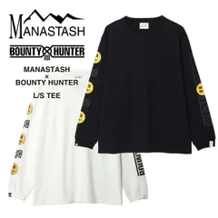 マナスタッシュ × バウンティーハンター ロングスリーブ Tシャツ MANASTASH BOUNTY HUNTER L/S TEE 792-5230018 ウェア トップス 長袖 メンズ 